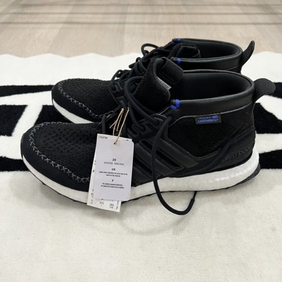 Adidas Ultraboost rLea Lab Hi Primeknit Hitop Sneakers - Picture 3 of 9